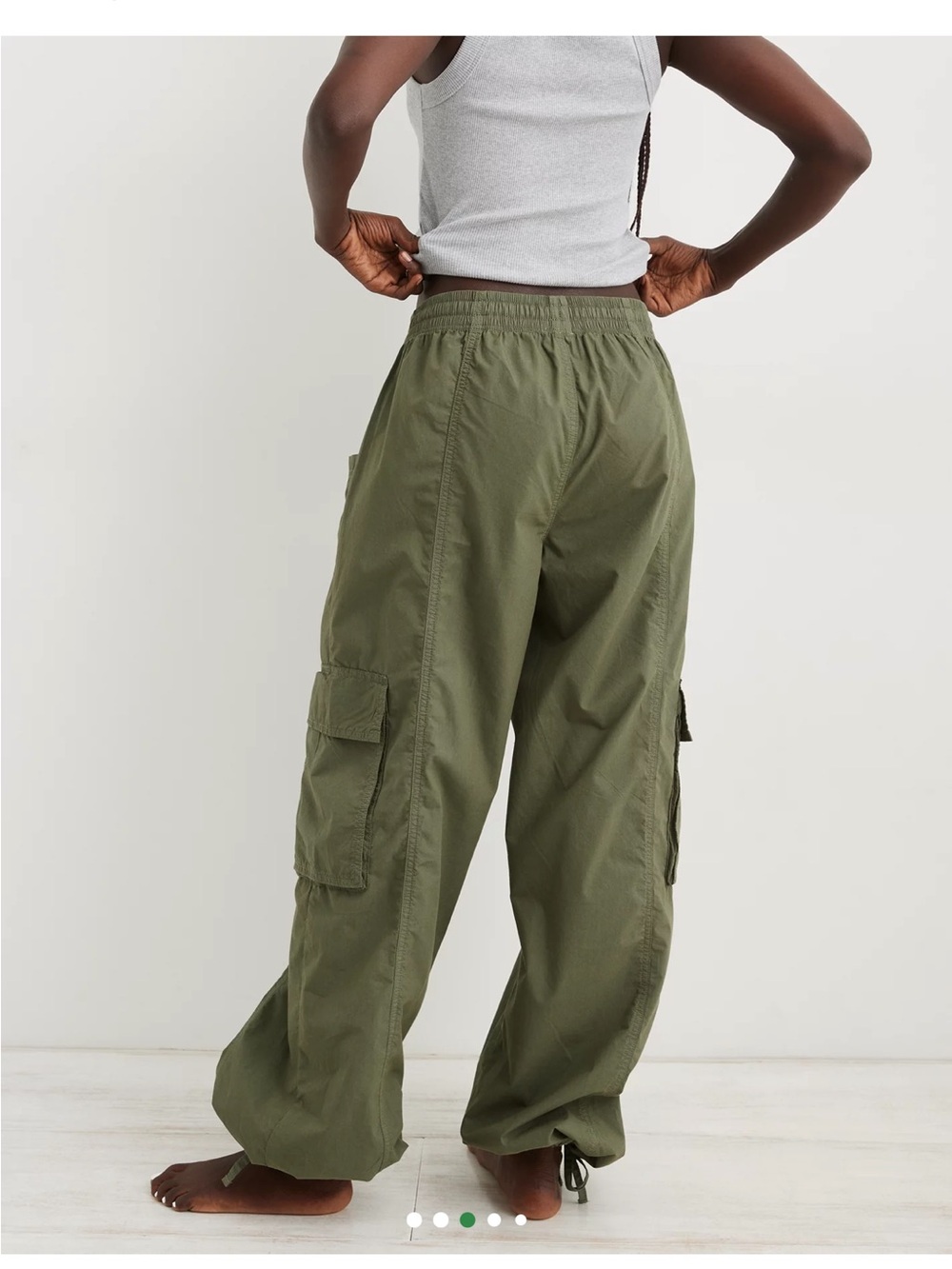 Aerie High Waisted Go-For-It Baggy Cargo Pant - Picture 6 of 9